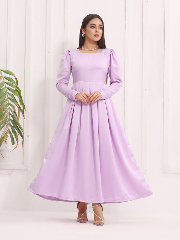 LILAC LONG FORMAL DRESS - CW 0036
